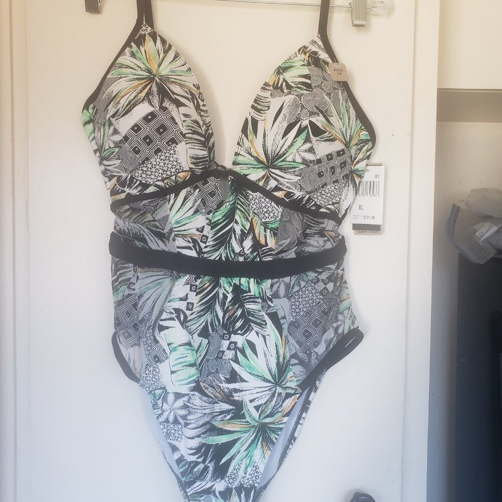 Kenneth Cole Multicolored Swimsuit Size XL